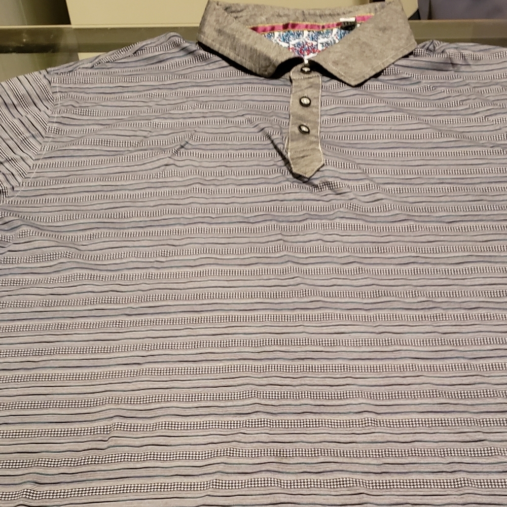 Robert Graham striped polo